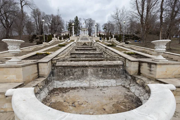 Kišiněv Moldavsko Březen 2022 Krásný Zimní Pohled Valea Morilor Park — Stock fotografie