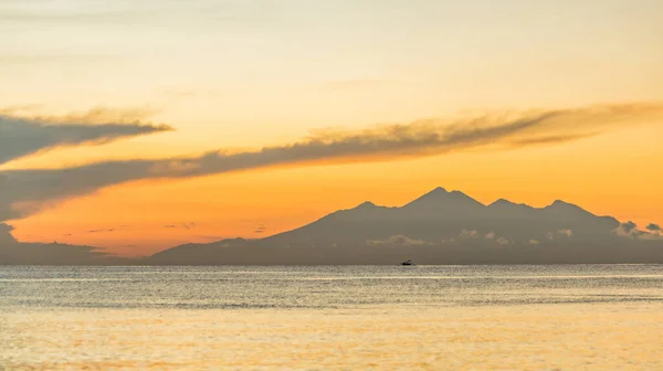 Amazing Sunrise Tulamben Eastern Bali Indonesia — Fotografia de Stock