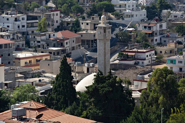Tebnine Lebanon Oktober 2018 Uitzicht Vanaf Kasteel Tebnine Zuidelijk Libanon — Stockfoto