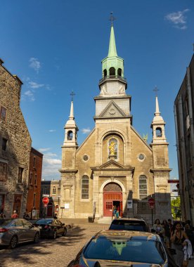 Montreal Notre Dame de Bonsecours Şapeli, Quebec, Kanada