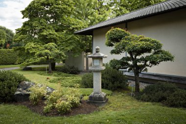 MONTREAL, CANADA - Haziran 2022: Kanada Montreal Botanik Bahçesi, Quebec