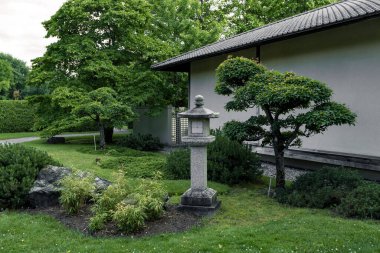 MONTREAL, CANADA - Haziran 2022: Kanada Montreal Botanik Bahçesi, Quebec