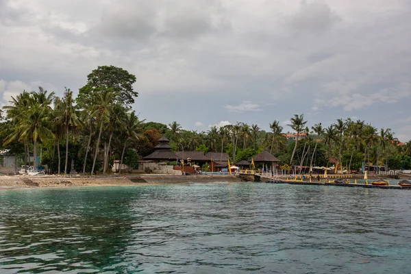 Bali Indonesia Mart 2020 Nusa Penida Adasında Turkuaz Güzel Bali — Stok fotoğraf
