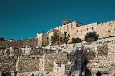 Eski şehir duvarı Ot Kudüs Eski kasaba, İsrail