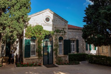 Old Haifa cityscape, Old architecture in Haifa, Israel