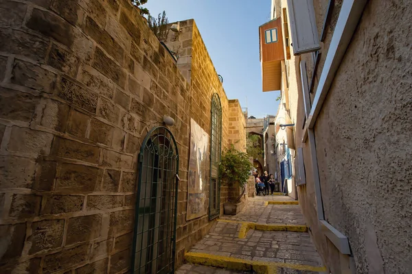 Tel Aviv Israel December 2019 Oude Smalle Straat Van Jaffa — Stockfoto