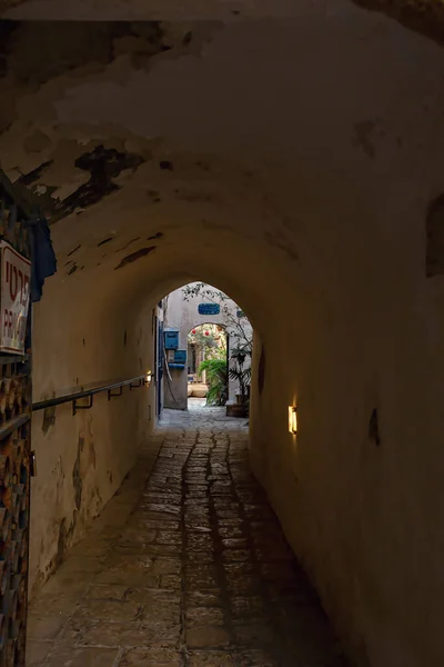 Oude Smalle Straat Van Jaffa Tel Aviv Israël — Stockfoto