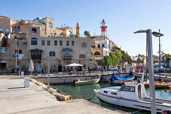 Olf Jaffa Přístav Stará Architektura Jaffa Nábřeží Tel Aviv Izrael — Stock fotografie