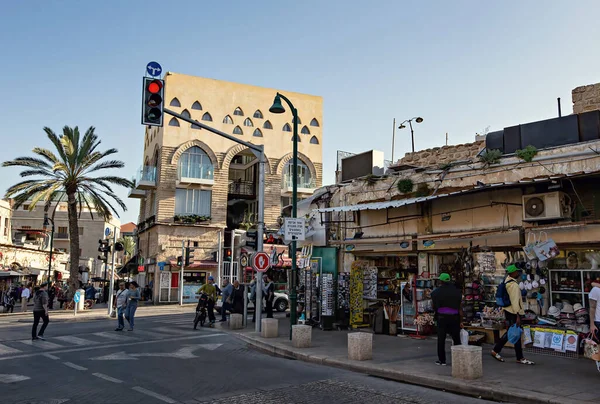 Old Market Street Tel Aviv Old Town Jaffa Israel — стоковое фото