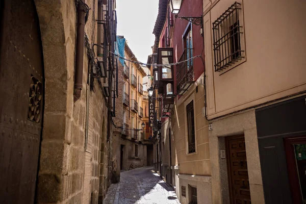 Toledo Şehir Manzarası Toledo Şehrinin Tarihi Mimarisi Eski Şehir Toledo — Stok fotoğraf