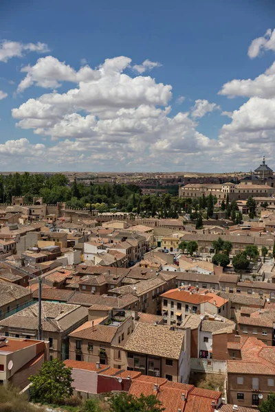 Aerial View Toledo City Roofs Toledo Viewpoint Castilla Mancha Spain — Stock Photo, Image