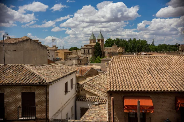 Aerial View Toledo City Roofs Toledo Viewpoint Castilla Mancha Spain — Stockfoto