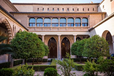 İspanya, Zaragoza 'daki El Cezire Sarayı.