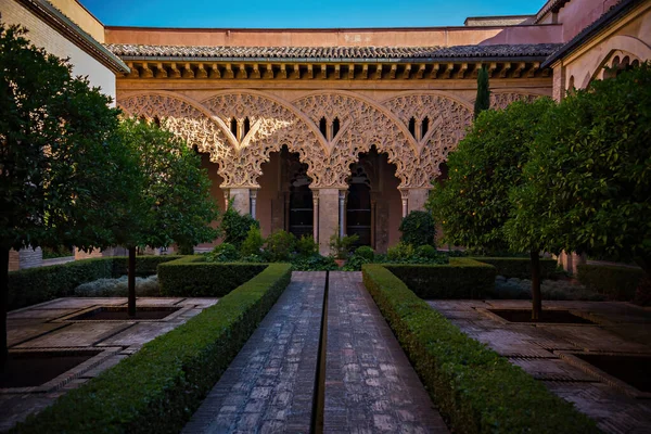 Aljafera Palace Interior Zaragoza Spain — Fotografia de Stock