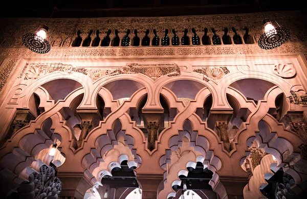 Aljafera Palace Interior Zaragoza Spain — Fotografia de Stock