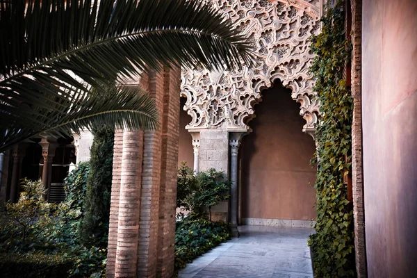 Aljafera Palace Interior Zaragoza Spain — Stockfoto