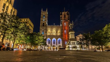 Notre Dame de Montreal Katedrali, Quebec, Kanada