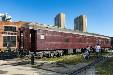 Toronto 'daki Demiryolu Müzesi şehir merkezi, Ontario, Kanada