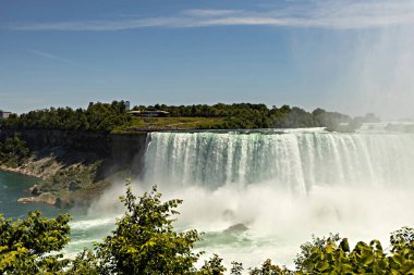 Kanada, Ontario 'dan Niagara Şelalesi manzarası