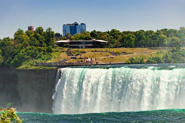 View Niagara Falls Canadian Side Ontario Canada — Stockfoto