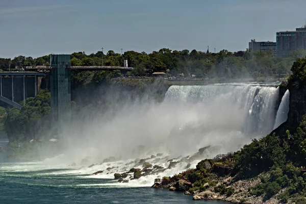 View Niagara Falls Canadian Side Ontario Canada — ストック写真