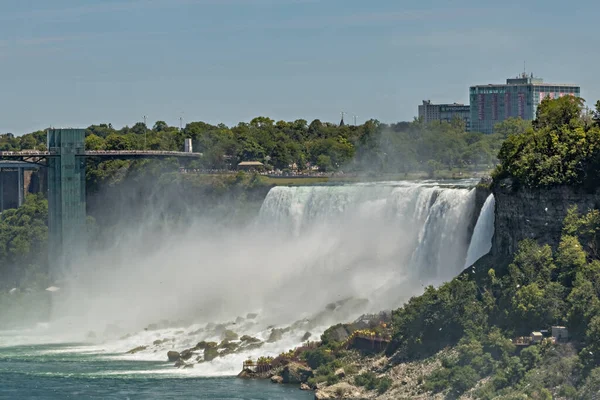 View Niagara Falls Canadian Side Ontario Canada — Stockfoto
