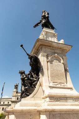 Samuel de Champlain Statue, Quebec City, Canada