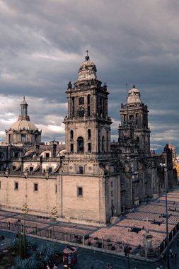 Mexico City Metropolitan Cathedral, view from above, Mexico