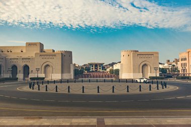 Ultan Qaboos Sarayı dış detayları, Muscat, Umman