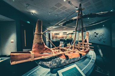 Geleneksel Umman yelkenlisi Ulusal Umman Müzesi, Muscat