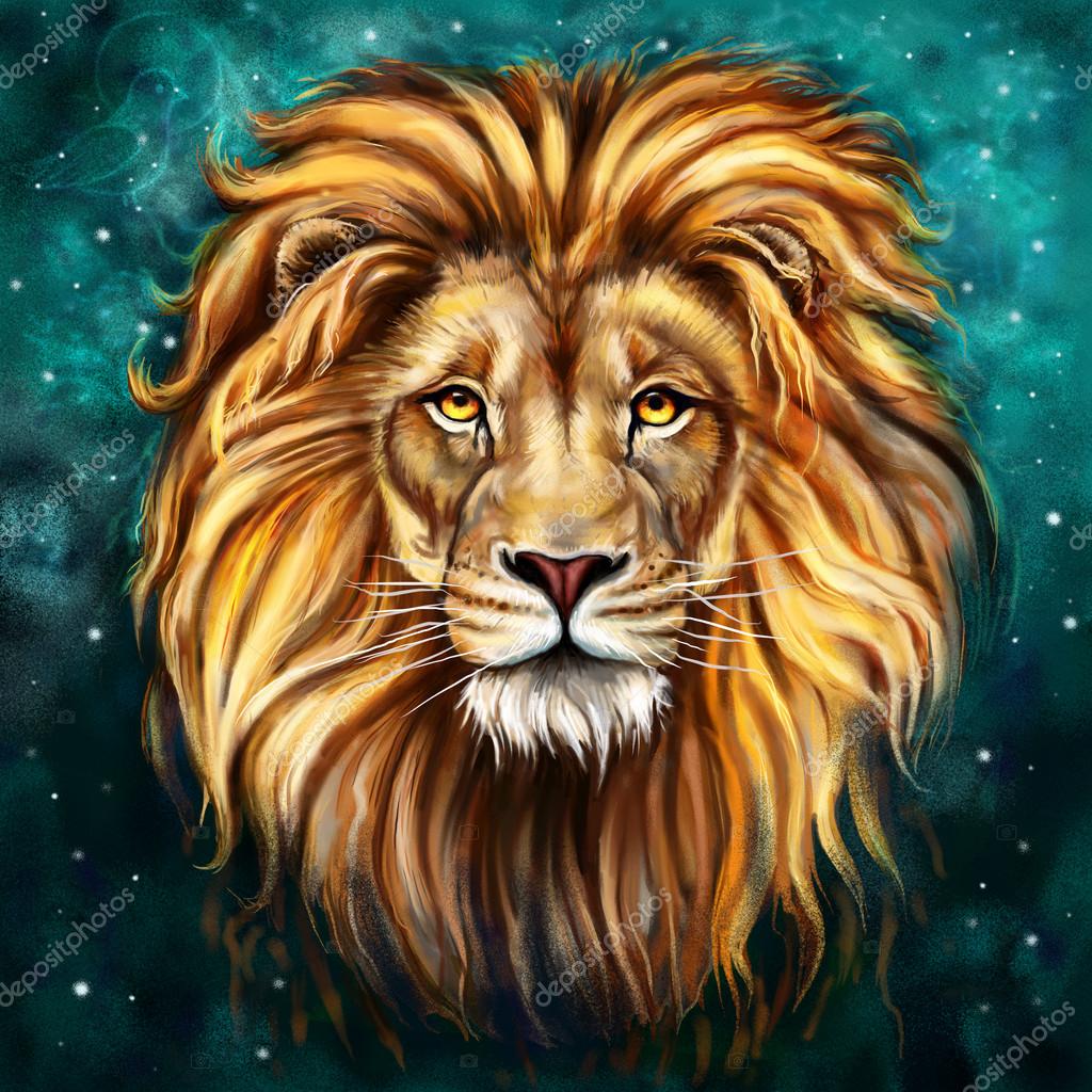 Pictures King Lion King Lion Aslan Stock Photo C Modera