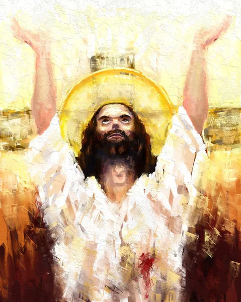 Ressurreição de Jesus Cristo — Fotografia de Stock