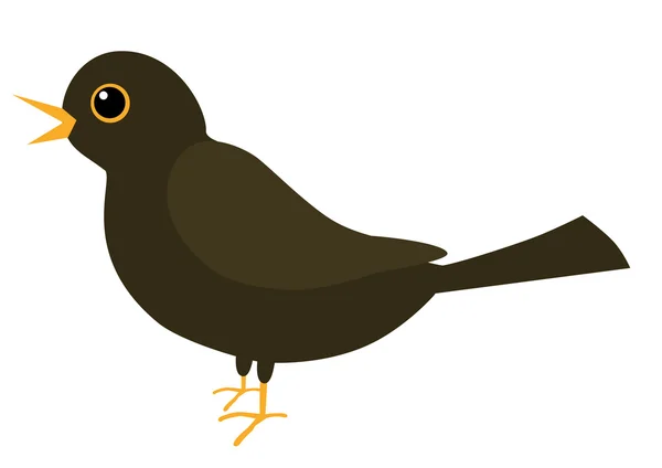 Blackbird — Stock Vector
