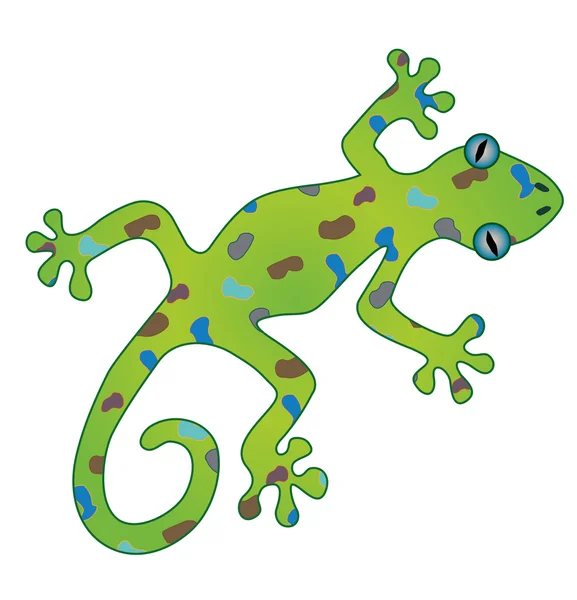 Gecko Ordförande — Stock vektor