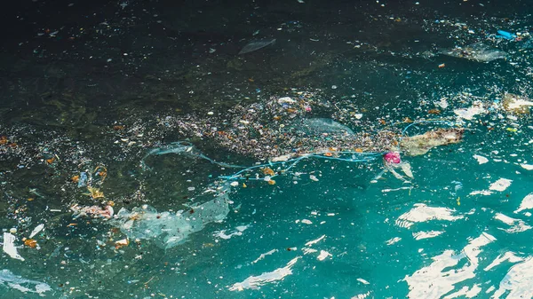 Polluted Water Mediterranean Sea — Stock Photo, Image