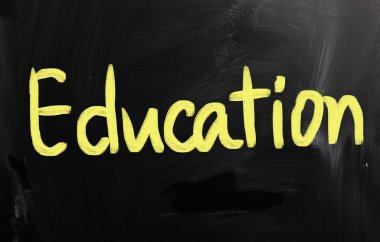 el yazısıyla yazılmış bir yazı tahtası Beyaz tebeşir ile iş fikirleri