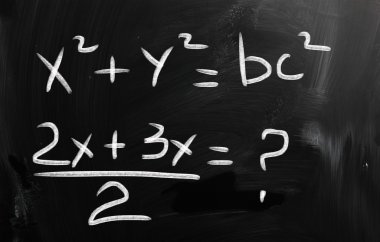 Blackboard ile matematik metni