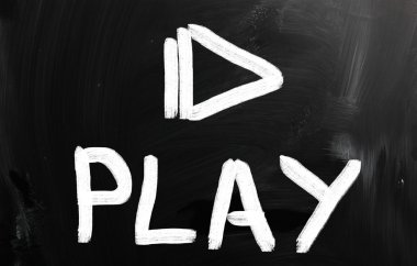 el yazısıyla yazılmış bir yazı tahtası Beyaz tebeşir ile iş fikirleri