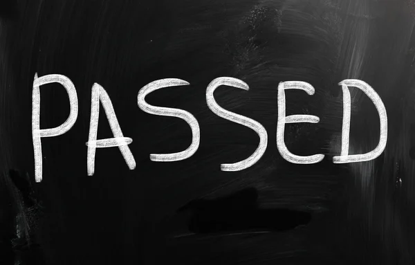 Passed — Stock Photo, Image