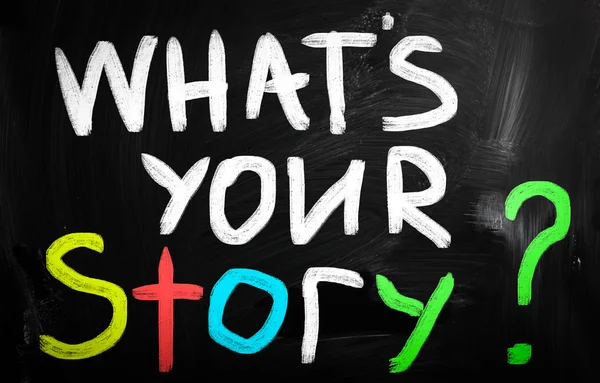 What is your story? — Stock Photo, Image