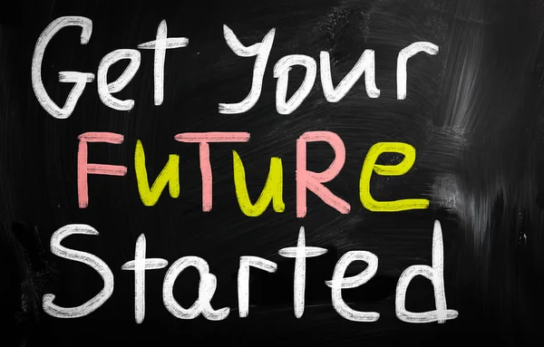 Comienza tu concepto de futuro —  Fotos de Stock