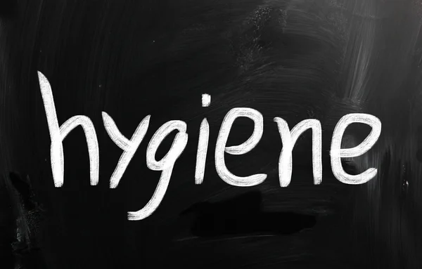 Health concept handwritten with chalk on a blackboard — Stock Photo, Image