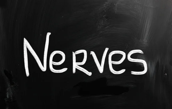 Health concept handwritten with chalk on a blackboard — Stock Photo, Image