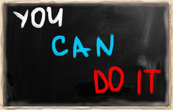 Tú puedes hacerlo. ! — Foto de Stock