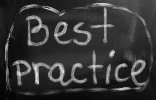 Best practice concept — Stock Photo, Image