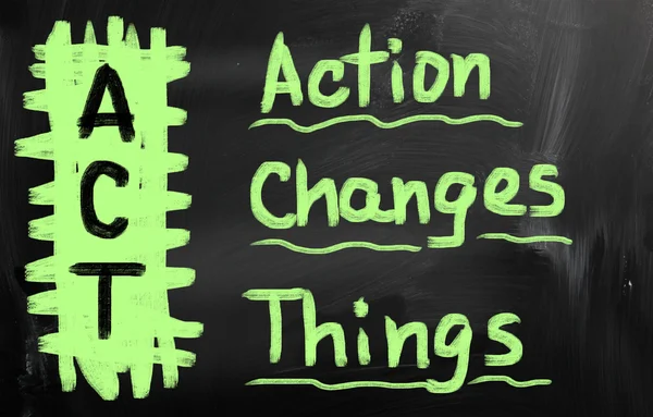 Action Changements choses — Photo