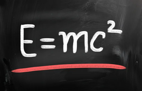 Text handwritten with chalk on a blackboard — Stock Photo, Image