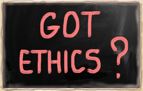 Got Ethics? — Stock Photo, Image