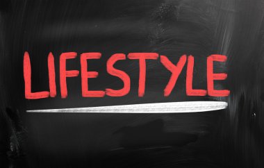 bir kara tahta yazılı fitness kavramı