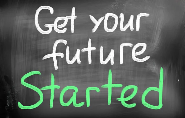 Get your future started — Stock Photo, Image